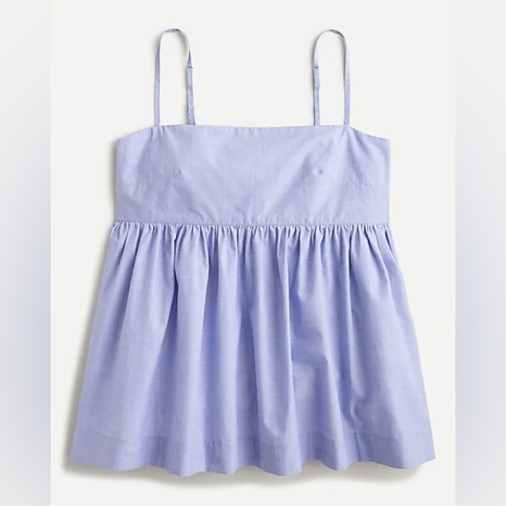 J.Crew End-On-End Cotton Camisole Top Size XS